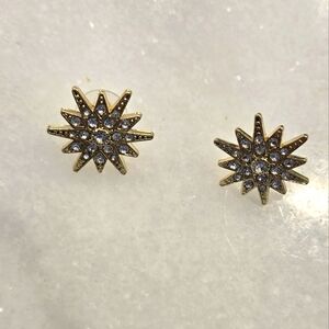 Baublebar Gold Starburst Earrings